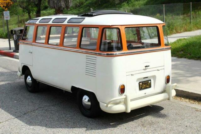 1965 volkswagen bus vanagon bus/vanagon 23 window/ clean title 60300 miles white