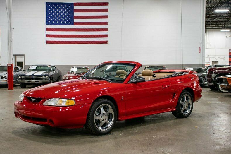 1994 ford mustang svt cobra indy pace car 42300 miles red 5.0l 302 v8 5-speed m