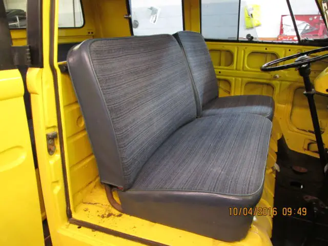 1967 volkswagen double cab transporter with rust free body pans and good paint