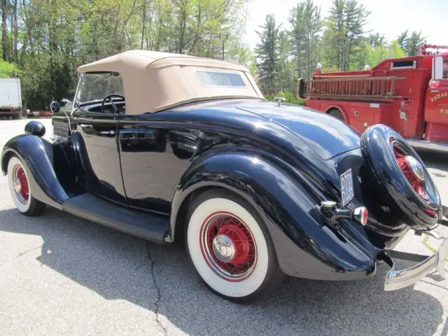 1935 ford deluxe rumble seat roadster very nice