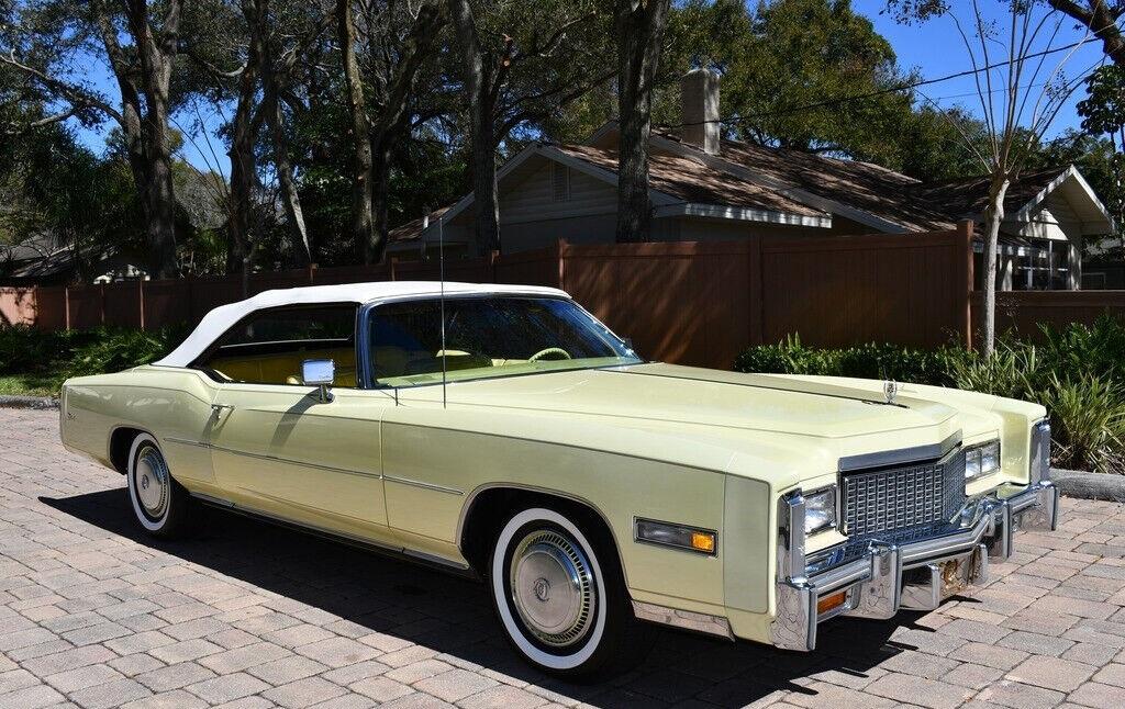 1975 cadillac eldorado convertible bill mitchells 1 of 1 3758 miles