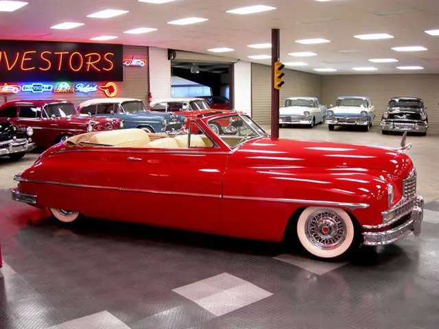 1950 packard victoria convertible "street rod"