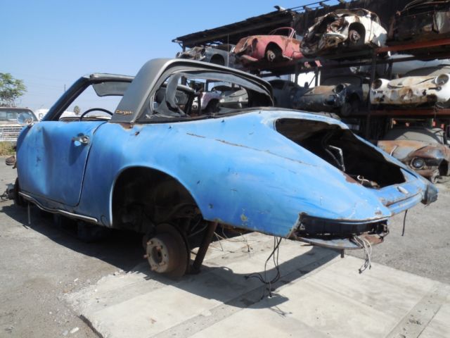1968 porsche 912 targa soft window project car for parts or restoration swb swt