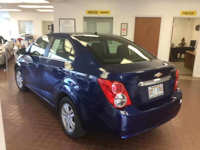 2014 chevrolet sonic lt auto lt auto 4dr sedan for sale in kaneohe, hawaii