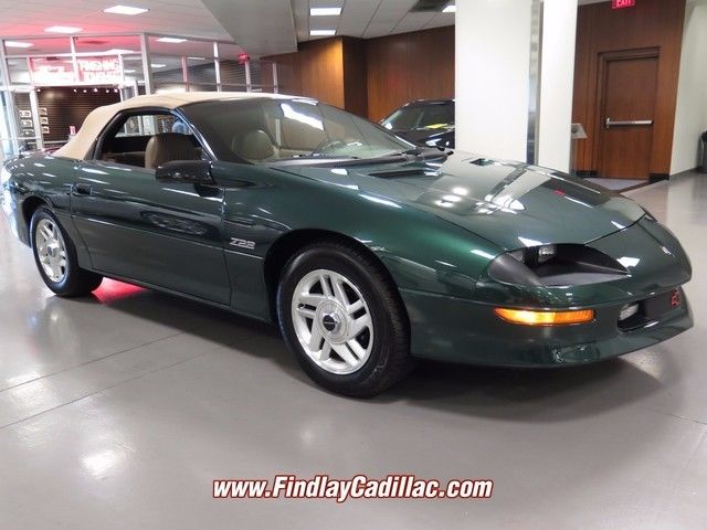 1994 chevrolet camaro z-28 green conv ohv v8 automatic