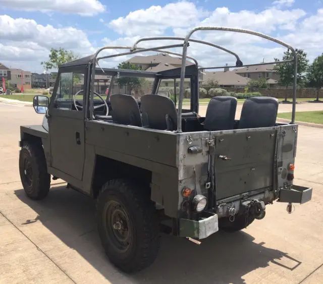 1966 land rover series 2a lightweight