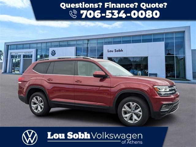 2018 volkswagen atlas 3.6l se w/technology