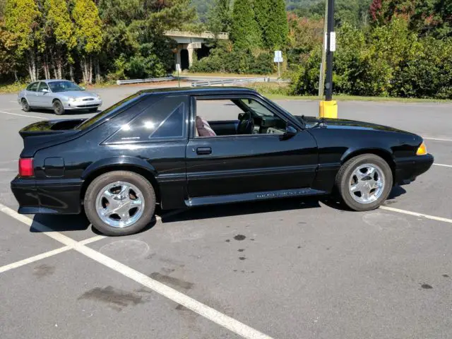 1990 ford mustang gt 5.0 - foxbody with lx bumper cover and taillight lenses