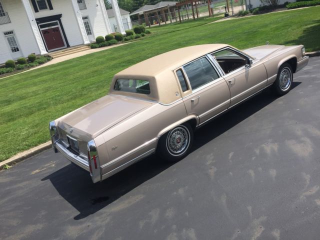 1990 cadillac brougham 5.7l no reserve auction *low milage* 42,350