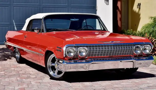 1963 chevrolet impala 454 dual quad 4 speed hurst frame off restored