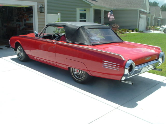 1961 ford thunderbird convertible with roadster kit