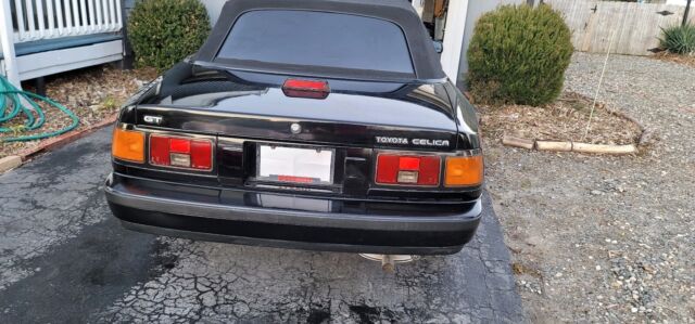 1987 toyota celica convertible black fwd manual gt