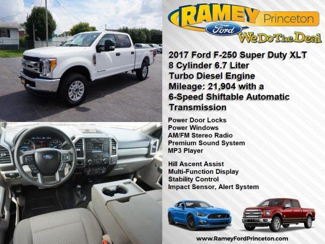 2017 ford f-250 super duty xlt 4x4 xlt 4dr crew cab 6.8 ft. sb pickup for sale in elgood, west virginia