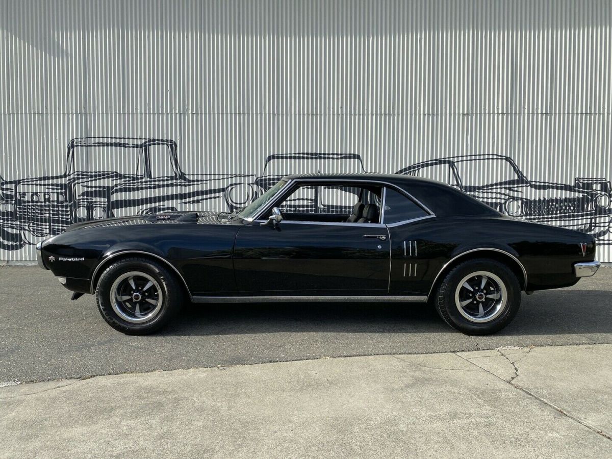 1968 pontiac firebird 17800 miles black coupe
