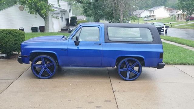1981 chevy blazer k5 customâ 26 inch wheels/tires