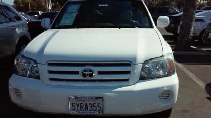 2004 toyota highlander base in monterey park, ca