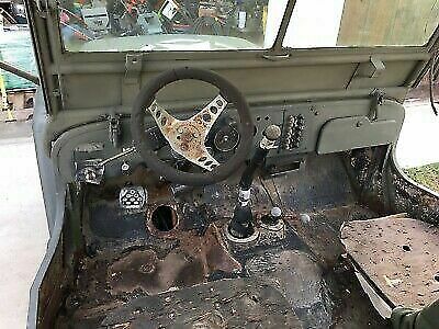 1942 jeep willys pickup green 4wd manual