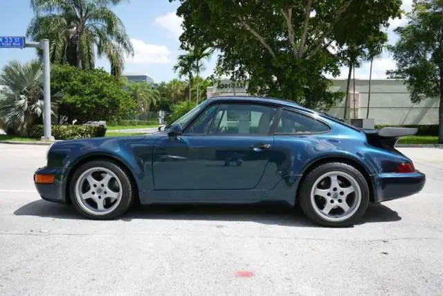 1991 porsche 911 turbo 2dr coupe