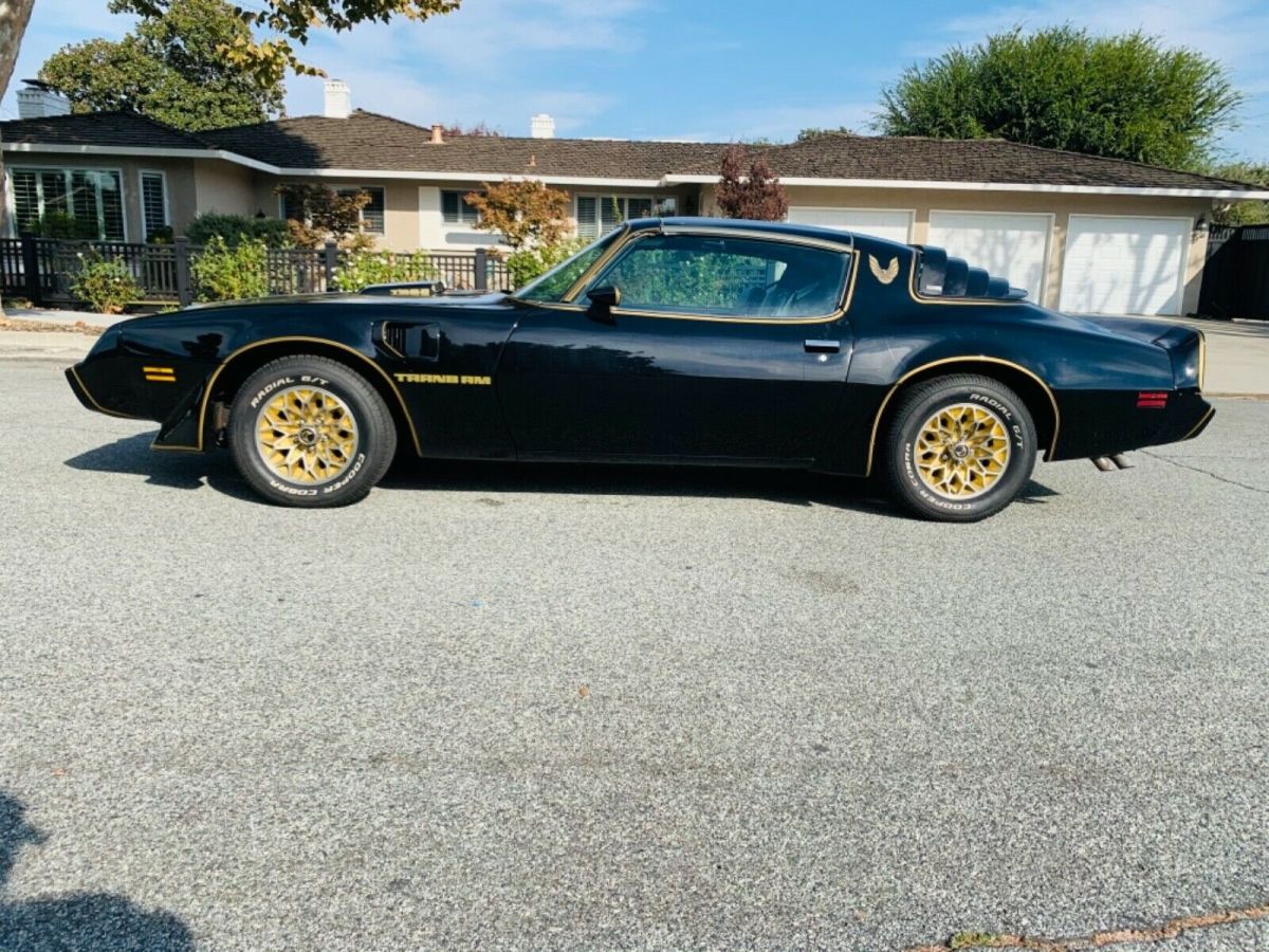 1979 pontiac firebird trans am, starlight black with black interior, t-tops