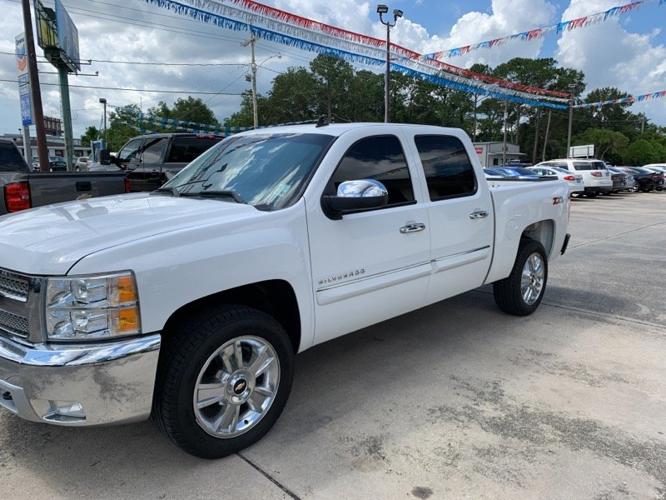 used 2013 chevrolet silverado 1500 4x4 crew cab lt houma, la 70360 for sale in allemand, louisiana