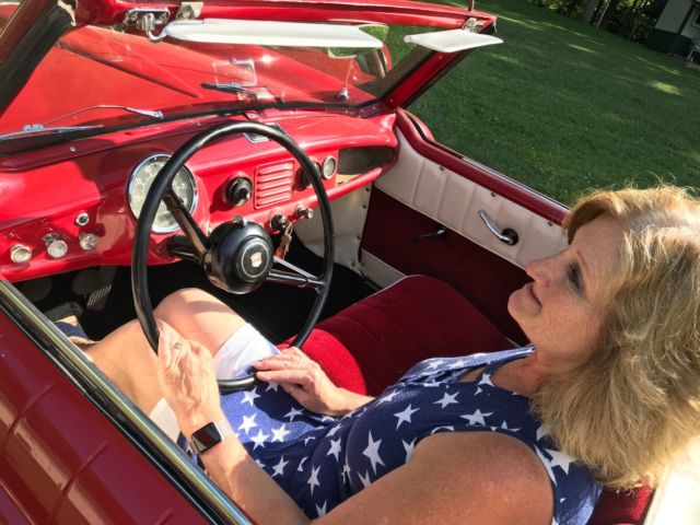 rare 1955 nash metropolitan convertible series ii custom interior sharp car