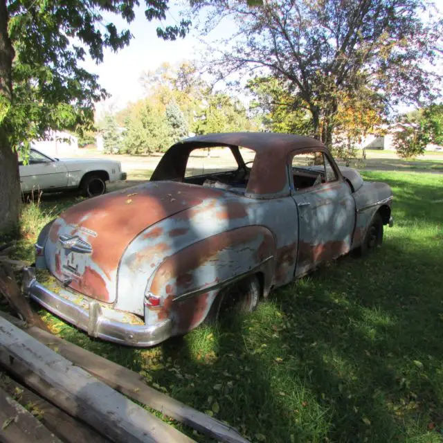 parts car no title bill of sale only 1950 deluxe plymouth 2 door coupe hot rod