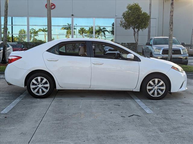 2016 toyota corolla le