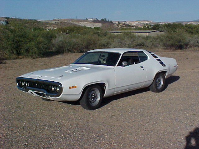 1971 plymouth road runner real rm 23 code car