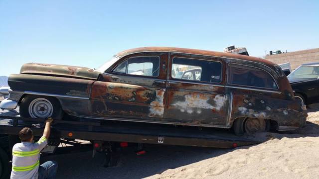 1953 cadillac meteor envoy 3-way hearse