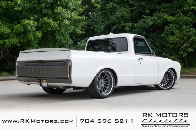 1968 chevrolet c10 pickup truck 1044 miles white pickup truck ls3 6.2l v8 4 spee