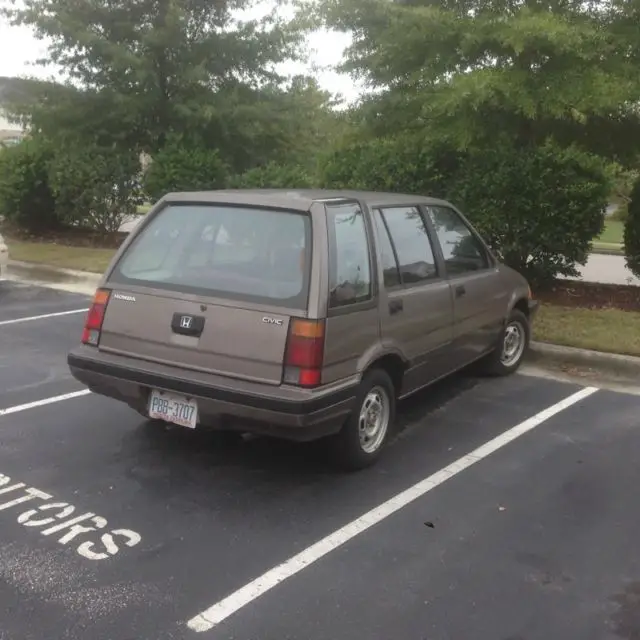 1985 honda civic wagon wagovan