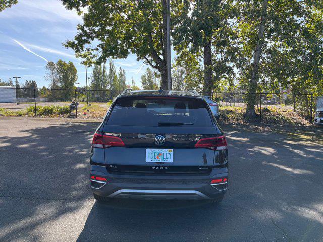 2022 volkswagen taos 1.5t sel