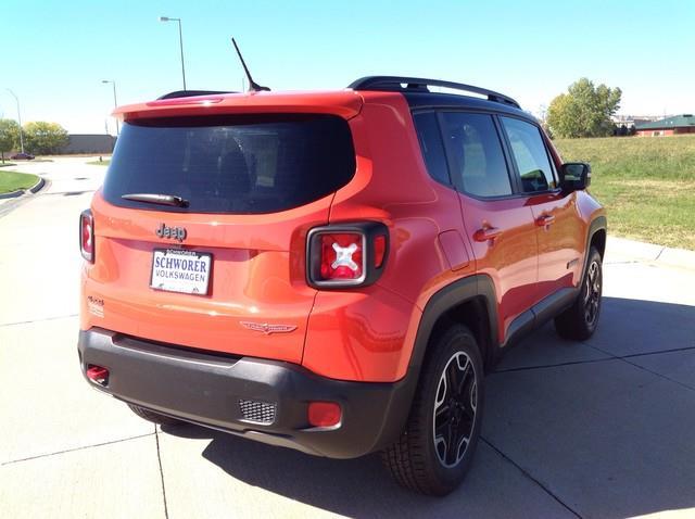 2016 jeep renegade trailhawk 4x4 trailhawk 4dr suv for sale in lincoln, nebraska