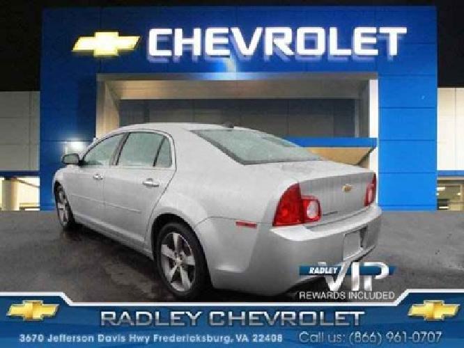 2012 chevrolet malibu lt w/2lt in fredericksburg, va