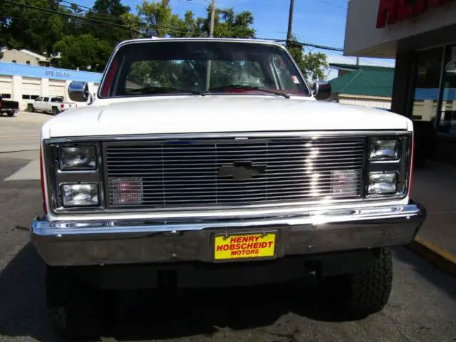1987 chevrolet silverado-total frame off restoration