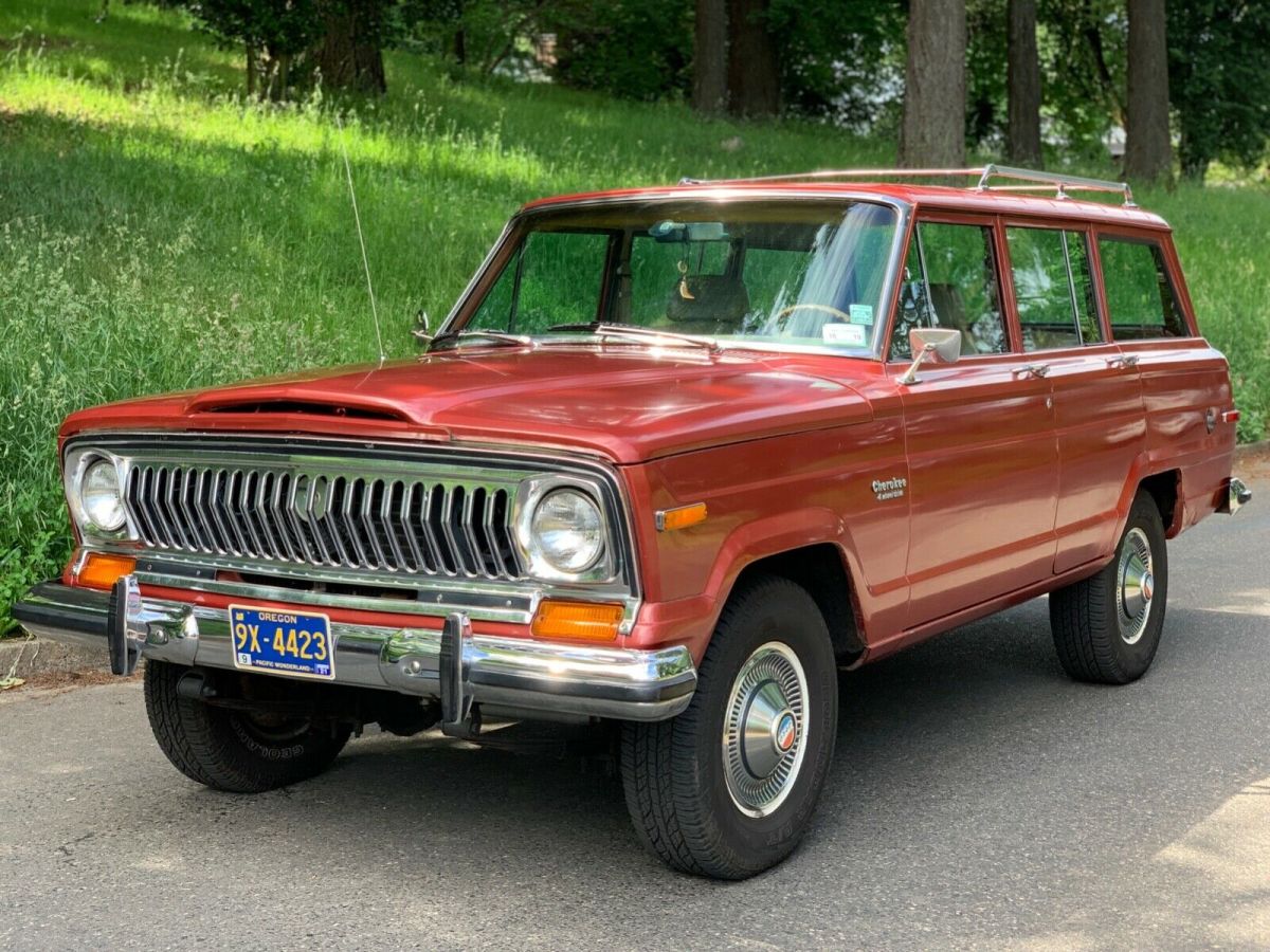 1978 jeep cherokee/wagoneer - beautiful original details* low miles* efi system*