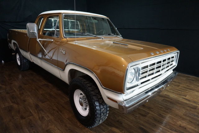 rare 1976 dodge powerwagon adventurer, w200, 4x4