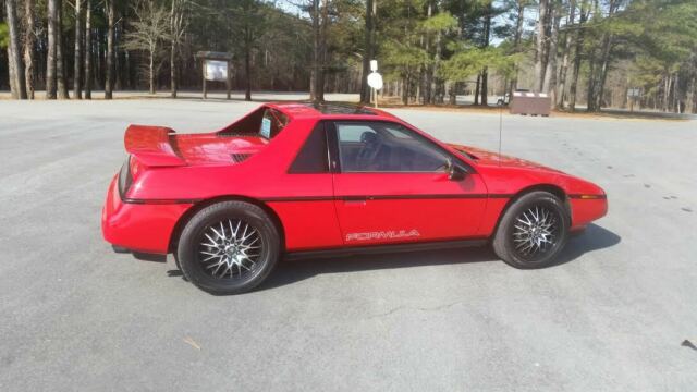 1988 pontiac fiero formula 12k miles coupe, low miles, 5 speed v6