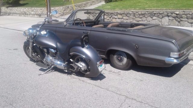 1963 plymouth valiant convertible, 2007 yamaha vstar 1100 pro street motorcycle