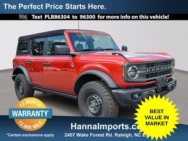 2023 ford bronco black diamond