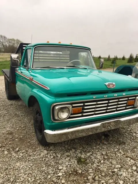 1963 ford f-350 flatbed duelly