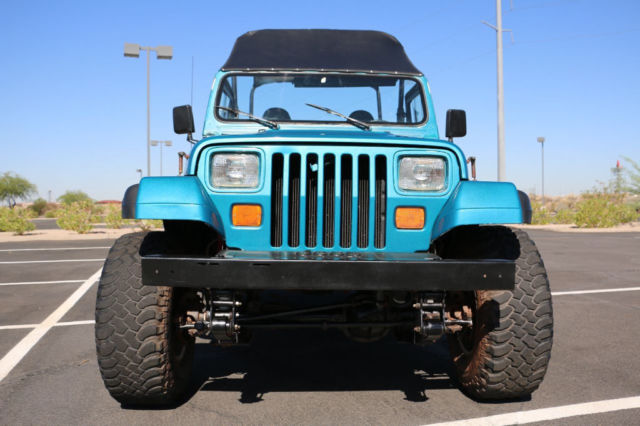 1993 jeep wrangler yj,custom 8 passenger,4.0 liter ho motor,5 spd,rustfree az!!!