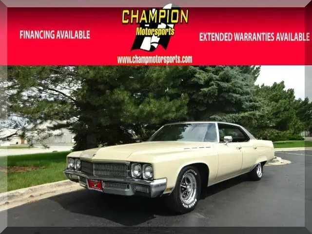 1971 buick electra 225 58463 miles "bamboo cream" sedan 455 a