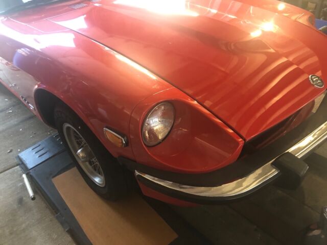 1974 datsun 260 z coupe red rwd manual red