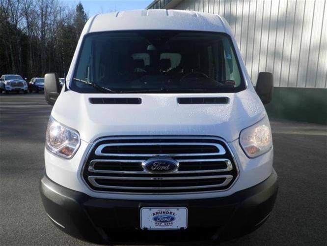 2018 ford transit passenger 350 xlt 350 xlt 3dr lwb medium roof passenger van w/sliding passenger side door for sale in arundel, maine