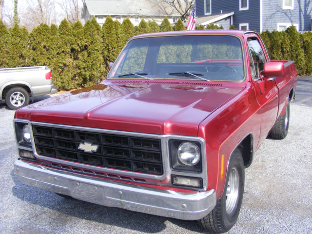 chevy c-10 pick up truck custom deluxe