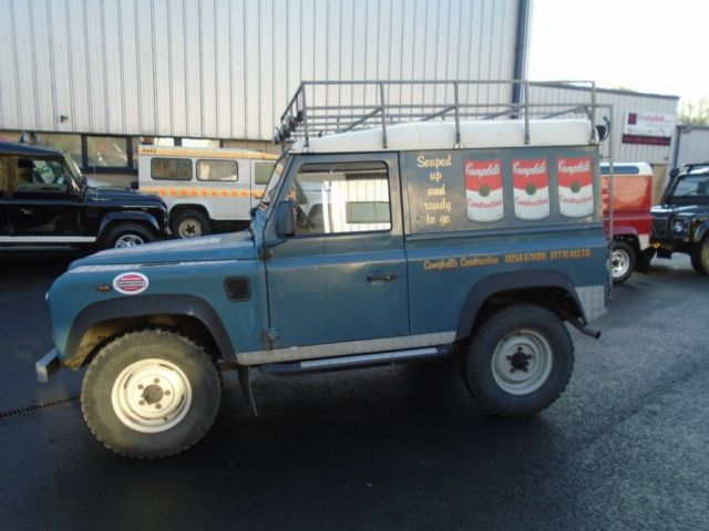1986 (d) land rover defender 90 hard top 2.5 diesel