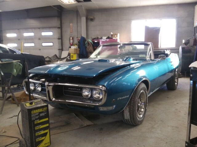 1968 pontiac firebird total restoration/rebuild