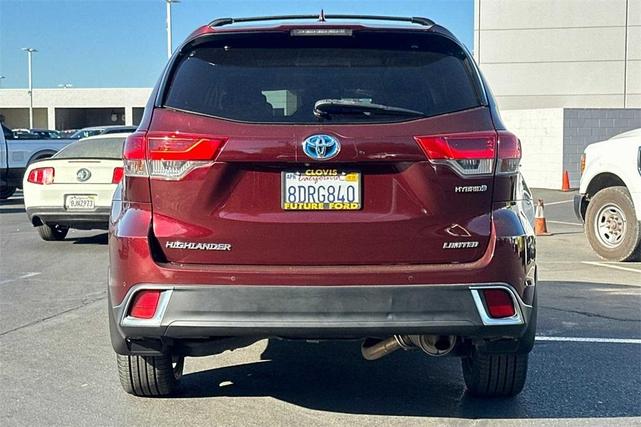 2018 toyota highlander hybrid limited platinum