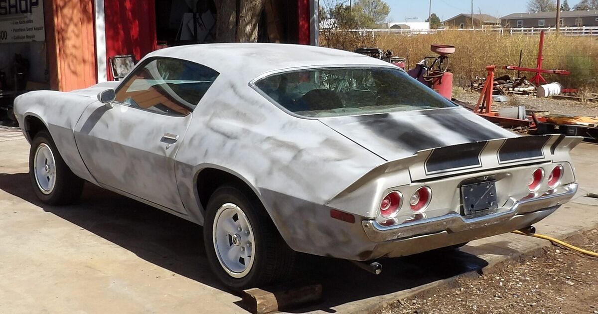 true 1973 rs z28 camaro silver/black tx car